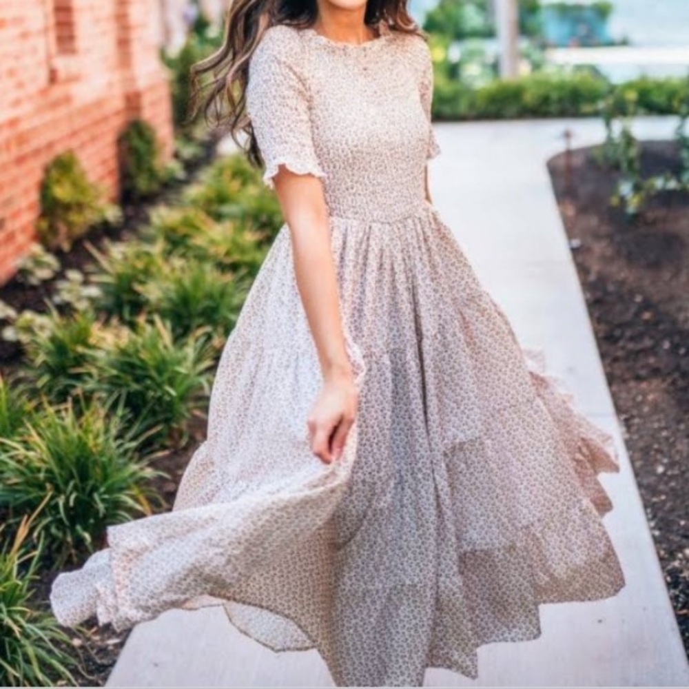 SOLD - NEVER USED orange creek boho dress